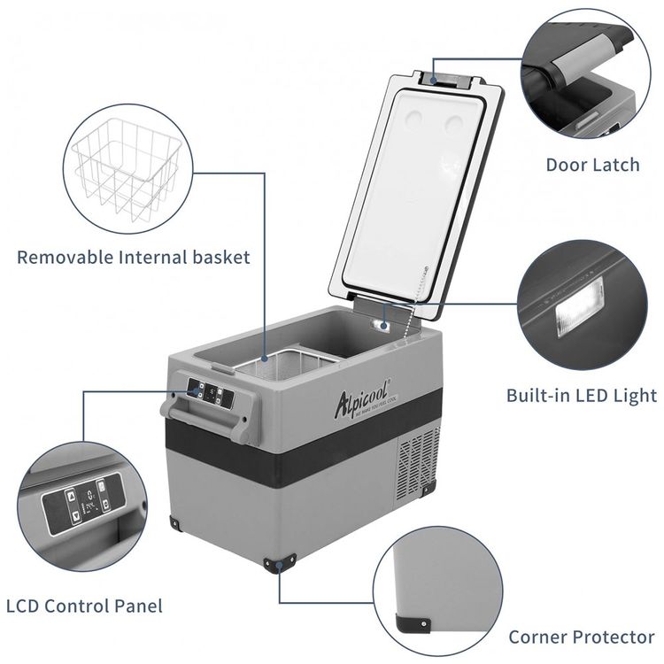 Geladeira-e-Congelador-Portatil-48L-com-Resfriamento-Rapido-foto-4