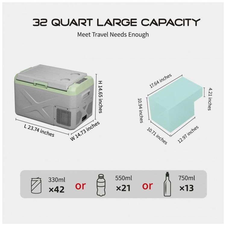 Geladeira-Portatil-30L-para-Carros-Barco-Caminhao-e-foto-1