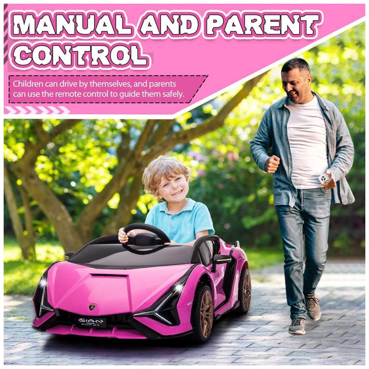 Carro-Eletrico-Infantil-Lamborghini-a-Bateria-12V-com-foto-1