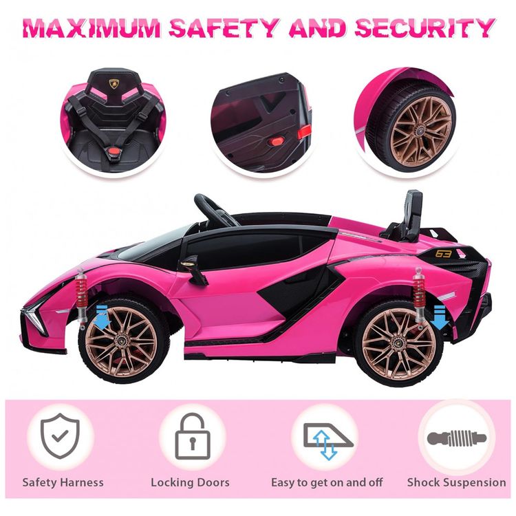 Carro-Eletrico-Infantil-Lamborghini-a-Bateria-12V-com-foto-3