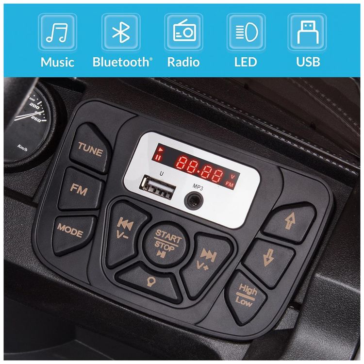 Carro-Eletrico-Infantil-Toyota-Tacoma-a-Bateria-12V-com-MP3-foto-3