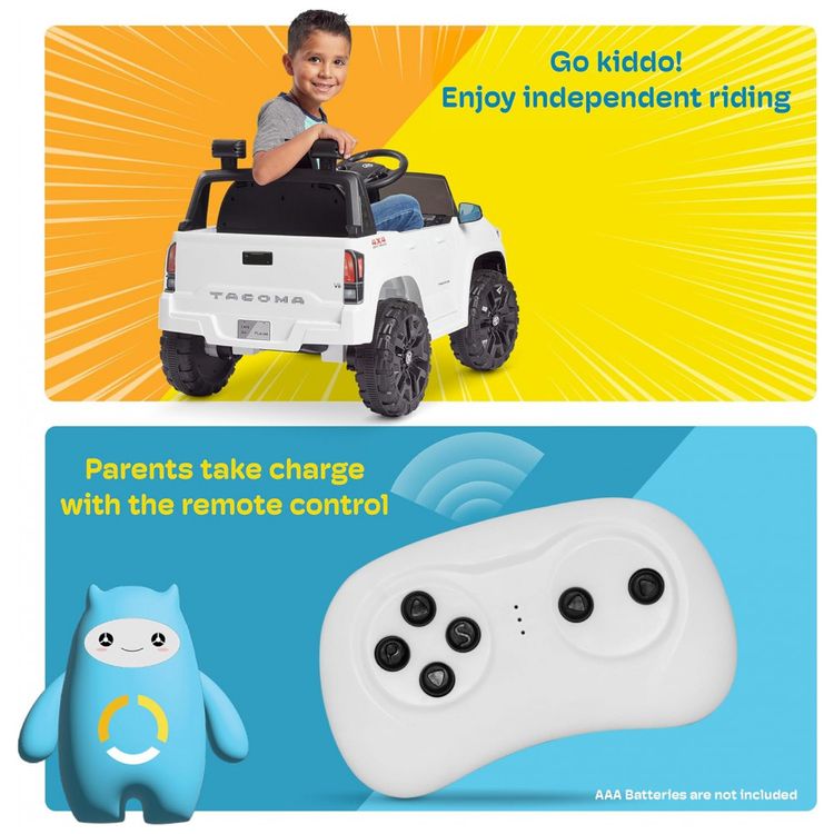 Carro-Eletrico-Infantil-Toyota-Tacoma-a-Bateria-12V-com-MP3-foto-5