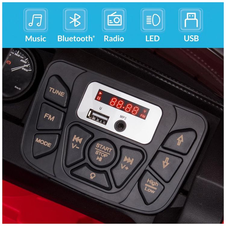 Carro-Eletrico-Infantil-Toyota-Tacoma-a-Bateria-12V-com-MP3-foto-3
