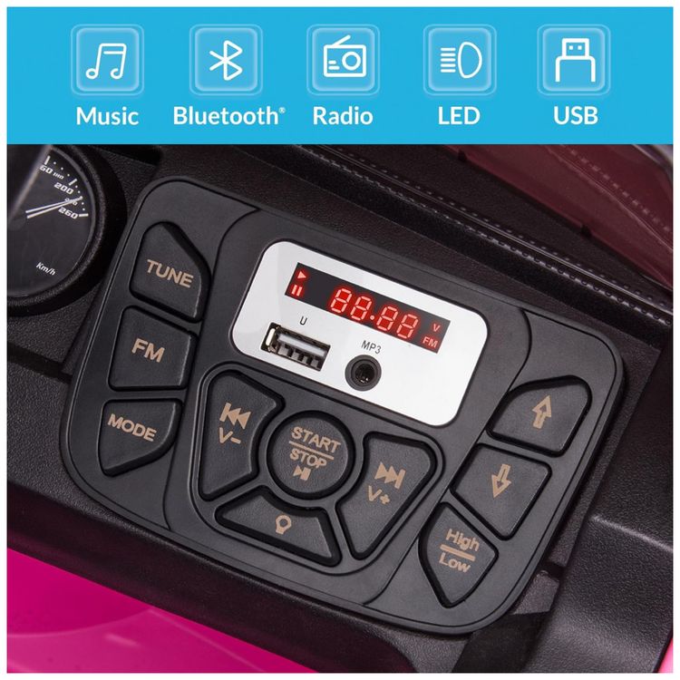 Carro-Eletrico-Infantil-Toyota-Tacoma-a-Bateria-12V-com-MP3-foto-3