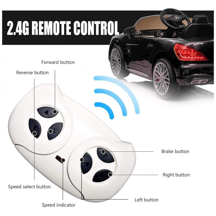 Carro-Eletrico-Infantil-Mercedes-Benz-a-Bateria-12V-Motor-foto-3
