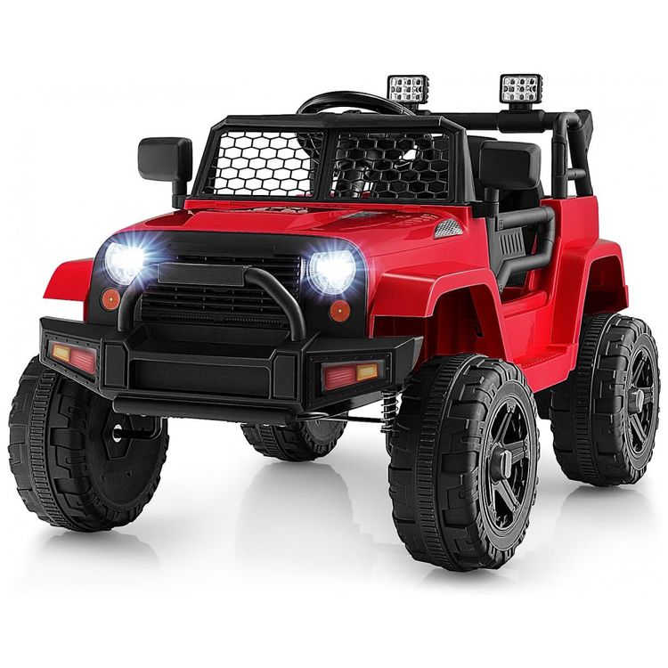 Carro-Eletrico-Infantil-a-Bateria-12V-com-Luzes-LED-Buzina.-foto-0
