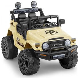 Carro-Eletrico-Infantil-Toyota-FJ40-a-Bateria-12V-com-Luzes-foto-0