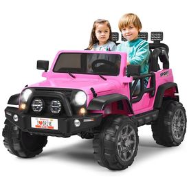 Carro-Eletrico-Infantil-Off-Road-a-Bateria-12V-com-Luz-LED-foto-0