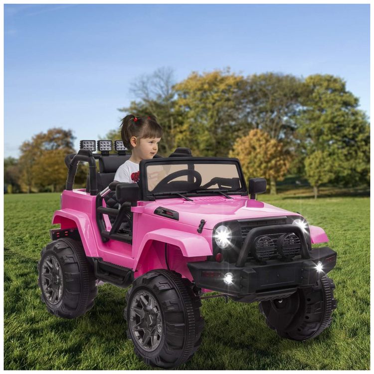 Carro-Eletrico-Infantil-a-Bateria-12V-com-MP3-Suspensao-de-foto-1