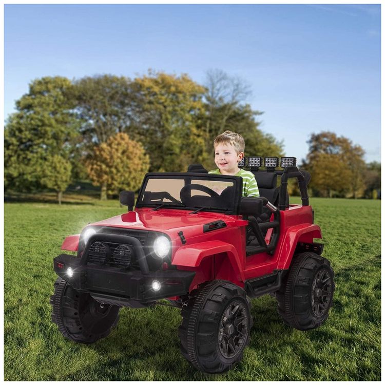Carro-Eletrico-Infantil-a-Bateria-12V-com-MP3-Suspensao-de-foto-1