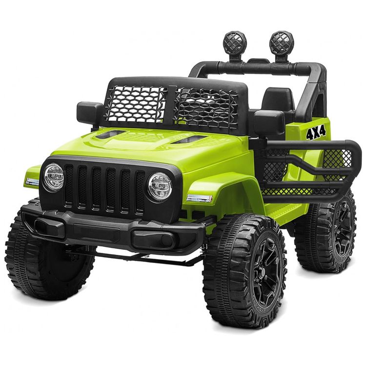 Carro-Eletrico-Infantil-a-Bateria-12V-com-2-Assentos-Luzes-foto-0