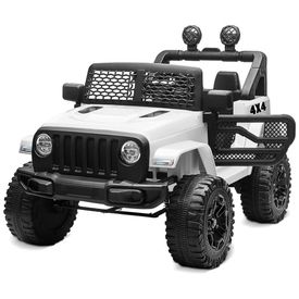 Carro-Eletrico-Infantil-a-Bateria-12V-com-2-Assentos-Luzes-foto-0