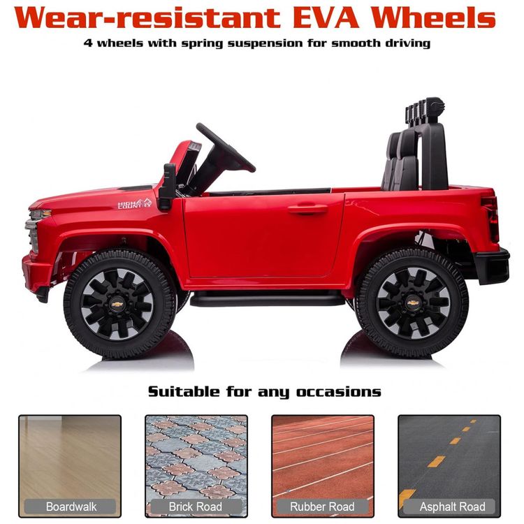 Carro-Eletrico-Infantil-Chevrolet-a-Bateria-24V-com-2-foto-2