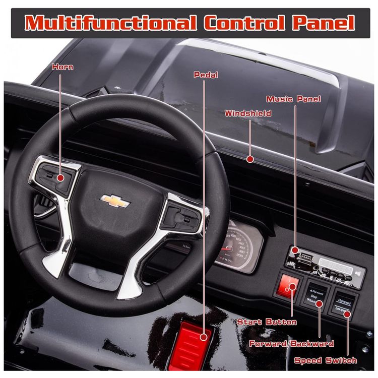 Carro-Eletrico-Infantil-Chevrolet-a-Bateria-24V-com-2-foto-4
