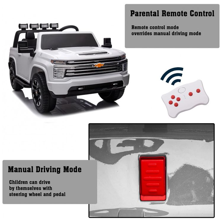Carro-Eletrico-Infantil-Chevrolet-a-Bateria-24V-com-2-foto-3