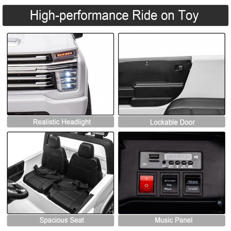 Carro-Eletrico-Infantil-Chevrolet-a-Bateria-24V-com-2-foto-4