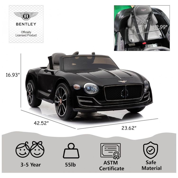 Carro-Eletrico-Infantil-Bentley-EXP12-a-Bateria-12V-com-foto-5