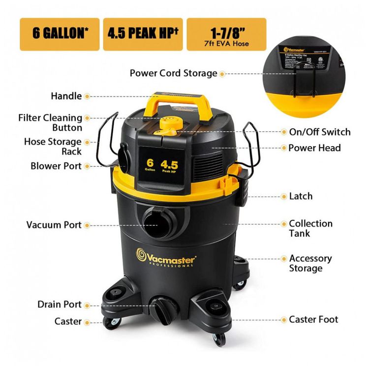 Aspirador-de-Po-VDK611PF-Seco-e-Umido-22L-4.5-Pico-HP-com-foto-3