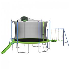 Cama-Elastica-Capacidade-ate-120-kg-com-Cesta-de-Basquete-foto-0
