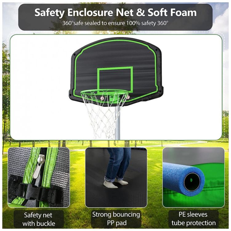 Cama-Elastica-Capacidade-ate-10-kg-com-Cesta-de-Basquete-foto-2