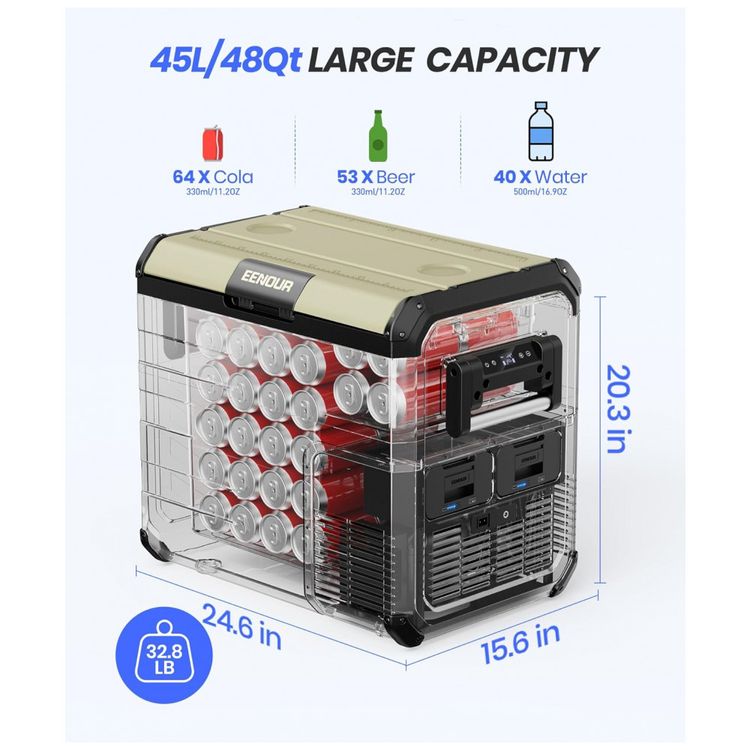 EENOUR-12V-Geladeira-Portatil-Congelador-48-Quart-45L-foto-4