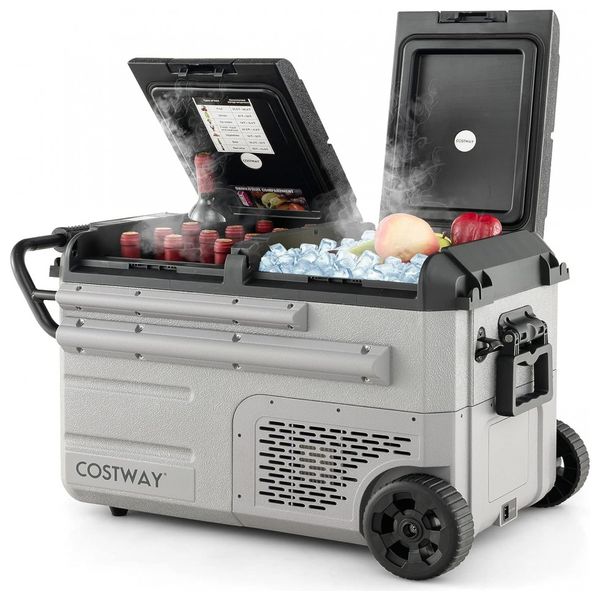 Refrigerador-de-carro-COSTWAY-com-rodas-refrigerador-foto-0