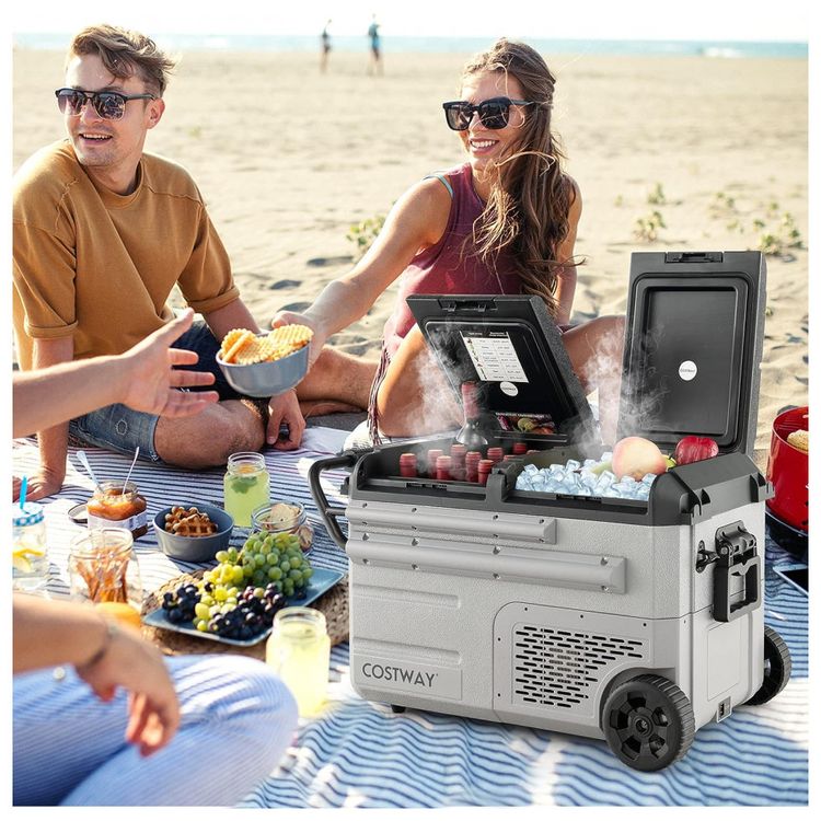 Refrigerador-de-carro-COSTWAY-com-rodas-refrigerador-foto-1
