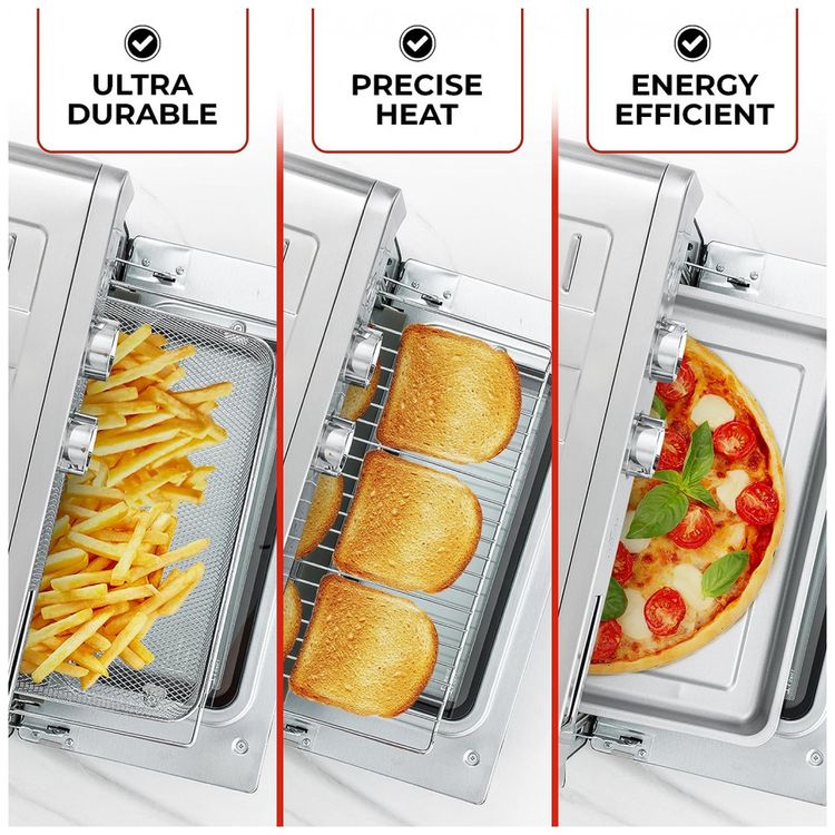 Forno-Eletrico-de-Bancada-25-Litros-com-21-Funcoes-Incluindo-foto-5