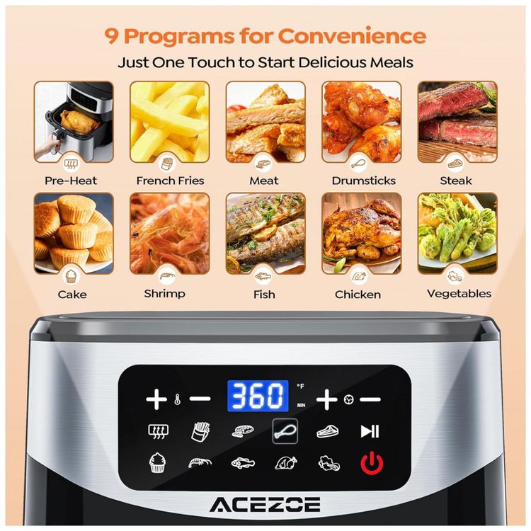 Air-Fryer-7-Litros-com-9-Funcoes-e-Controle-Digital-Aco-foto-3