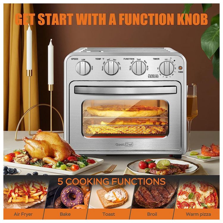 Forno-Eletrico-de-Bancada-23-Litros-com-Acessorios-Extras-foto-3