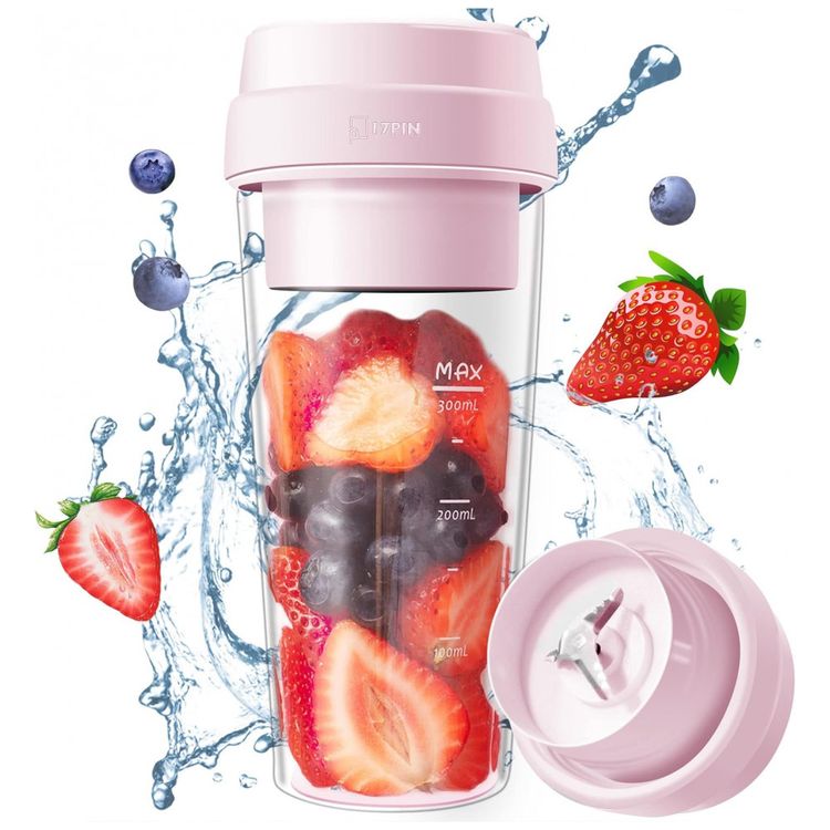 Mini-Liquidificador-Portatil-414mL-com-Carregamento-USB-de-foto-0