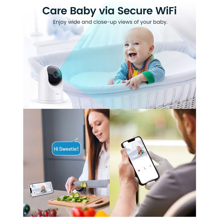 Camera-de-Seguranca-2K-Wi-Fi-para-Monitor-de-Bebe-ou-App-com-foto-2