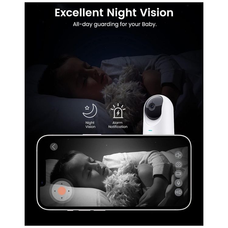Camera-de-Seguranca-2K-Wi-Fi-para-Monitor-de-Bebe-ou-App-com-foto-5