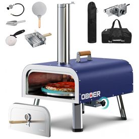 Forno-de-Pizza-a-Gas-Portatil-Aco-Inoxidavel-com-Queimador-foto-0