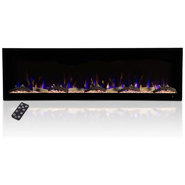 Lareira-Eletrica-de-Embutir-A44x152L-com-Controle-por-APP-e-foto-0