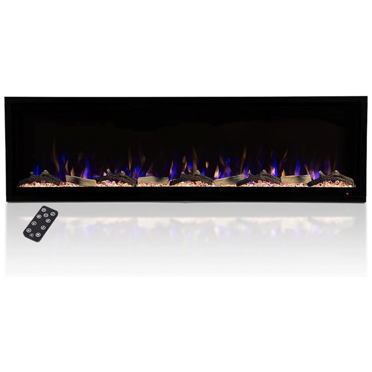 Lareira-Eletrica-de-Embutir-A44x152L-com-Controle-por-APP-e-foto-0