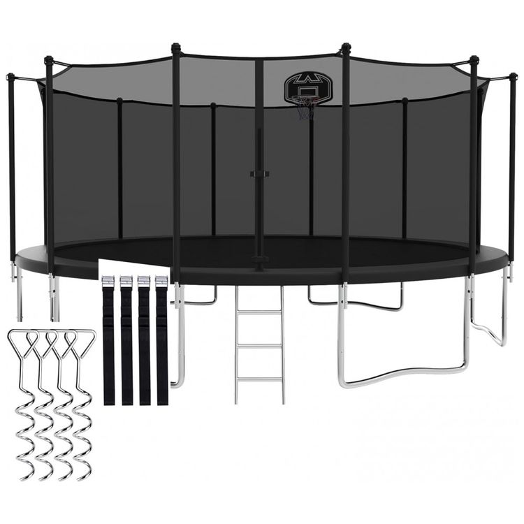 Cama-Elastica-Capacidade-ate-680-kg-com-Cesta-de-Basquete-foto-0