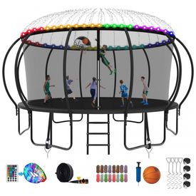 Cama-Elastica-Capacidade-ate-635-kg-com-Luz-LED-e-Cesta-de-foto-0