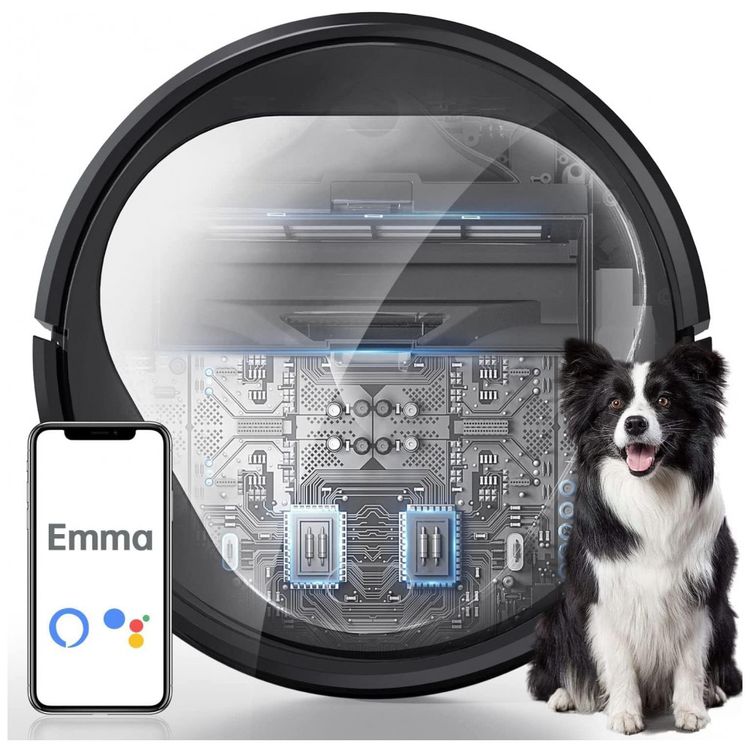Aspirador-de-Po-Robo-com-Conexao-via-APP-WIFI-e-Auto-foto-0