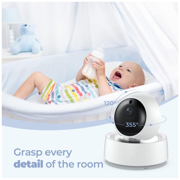 Baba-Eletronica-com-Camera-Visao-Noturna-Cancoes-de-Ninar-foto-4