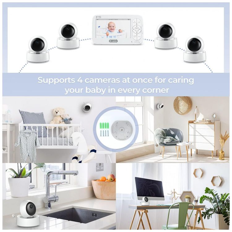 Baba-Eletronica-com-Camera-Visao-Noturna-Cancoes-de-Ninar-foto-5