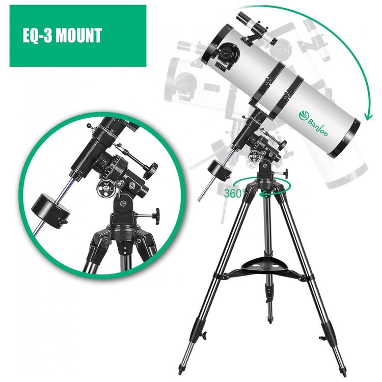 Telescopio-Astronomico-75x-com-Tecnologia-Alema-Equatorial-e-foto-2