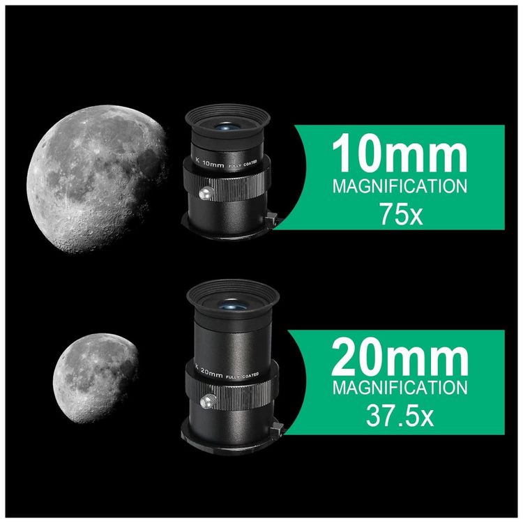 Telescopio-Astronomico-75x-com-Tecnologia-Alema-Equatorial-e-foto-4