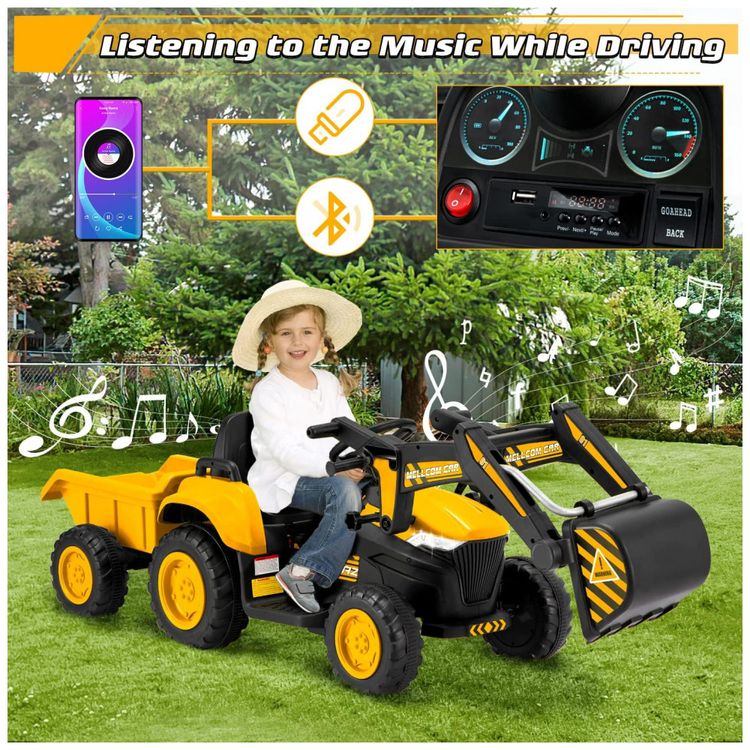 Trator-Eletrico-Infantil-1-Assento-com-Controle-Remoto-foto-4