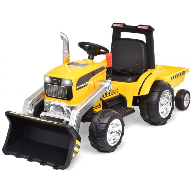 Trator-Eletrico-Infantil-1-Assento-com-Carregador-Frontal-foto-0