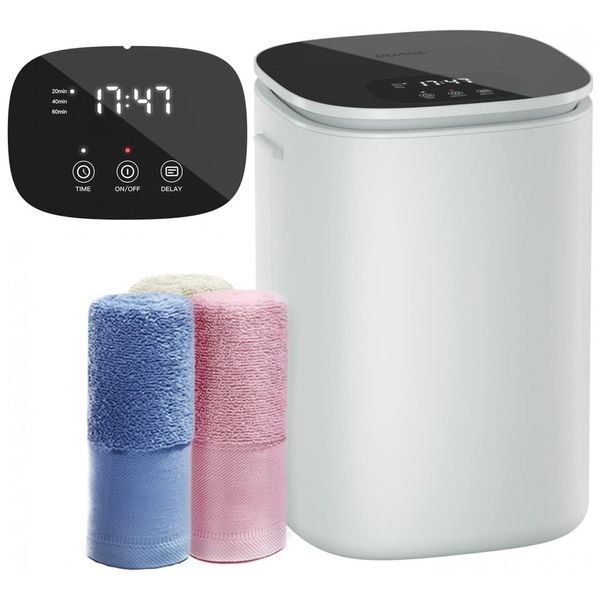 Aquecedor-de-Toalha-Eletrico-26L-com-Display-de-LED-e-foto-0