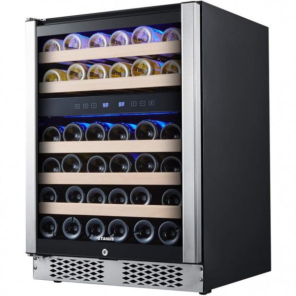 Adega-Climatizada-com-Zona-Unica-para-46-Garrafas-110V-foto-0