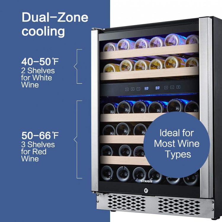 Adega-Climatizada-com-Zona-Unica-para-46-Garrafas-110V-foto-2