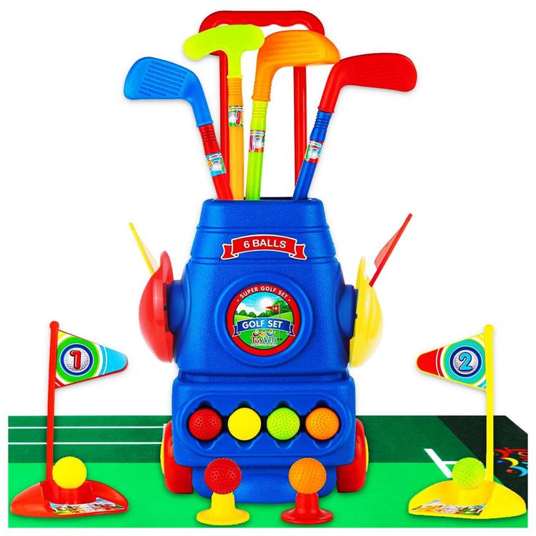 Conjunto-de-Tacos-de-Golfe-Infantil-com-6-Bolas-para-foto-0