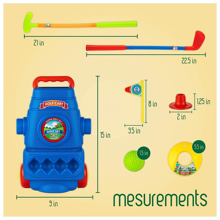 Conjunto-de-Tacos-de-Golfe-Infantil-com-6-Bolas-para-foto-5